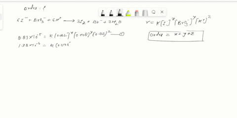 29-the-equation-for-the-reaction-between-iodide-and-bromate-ions-in-acidic-solution-is-61-aq-bro-aq-6haq-31aq-br-aq-3ho-the-rate-of-the-reaction-is-followed-by-measuring-the-appearance-of-iz-50265