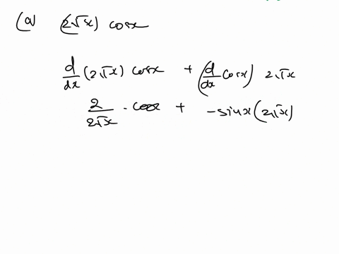 find-the-derivatives-of-the-following-functions-1-fx-2vrcosx-6-pts-2-fx-invx-3-88284