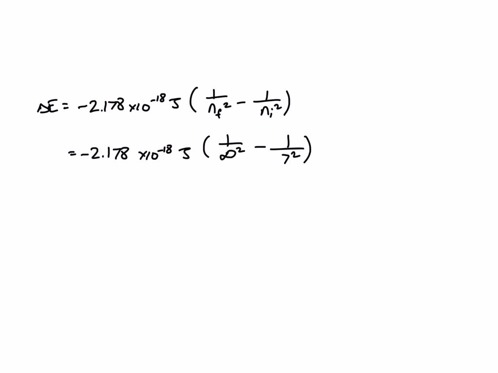 SOLVED: Calculate the energy required to remove the electron from a ...