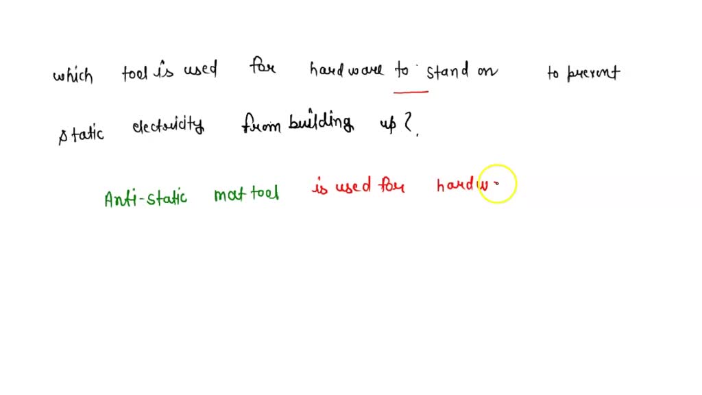 SOLVED which tool is used to prevent ESD damage to computer ports?