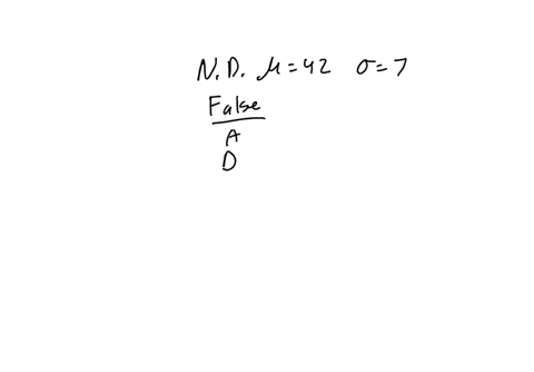 1-a-normal-distribution-has-a-mean-of-42-and-a-standard-deviation-of-7-which-of-the-following-is-true-a-it-is-impossible-that-the-distribution-contains-a-data-value-greater-than-70-b-the-int-86253