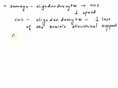 extensive-damage-to-oligodendrocytes-in-the-cns-could-result-in-reduced-speed-of-nerve-impulses-a-breakdown-of-the-blood-brain-barrier-loss-of-the-structural-framework-of-the-brain-inability-15264