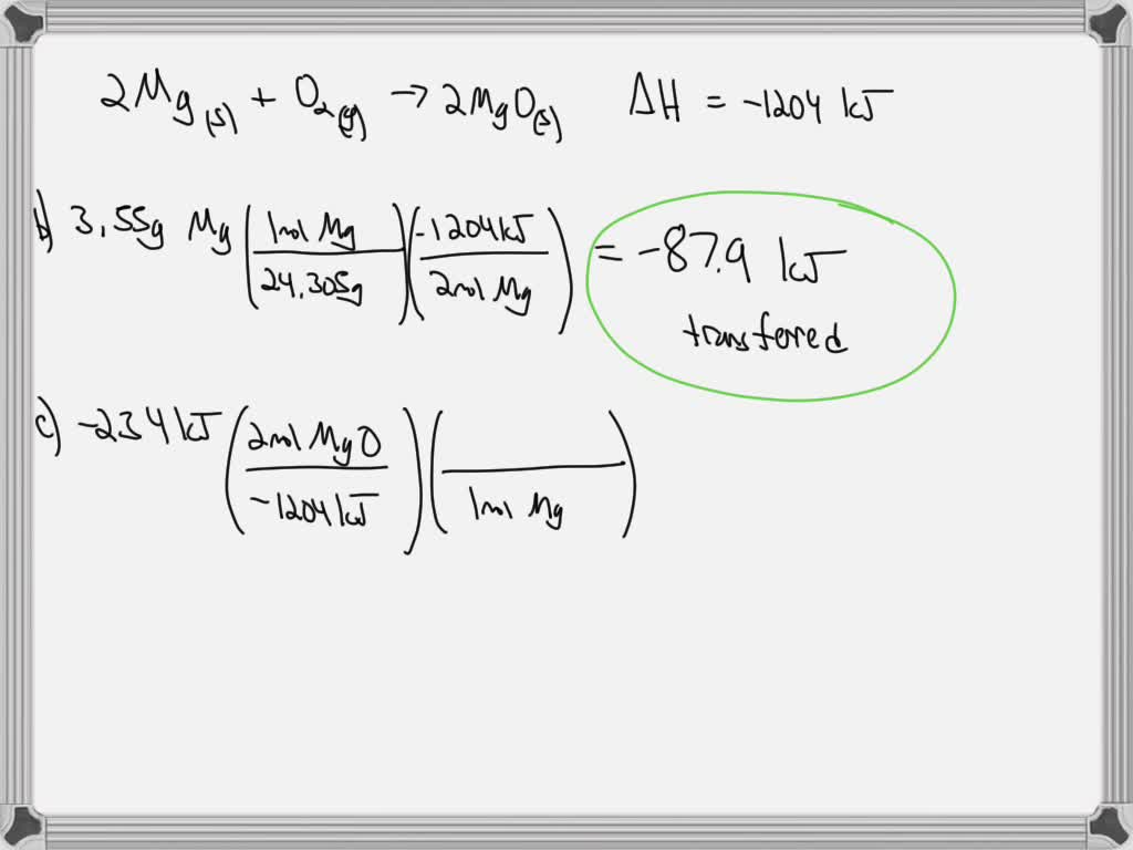 Consider The Following Reaction 2Mg S O2 G 2MgO S H 1204   E1b47ec1 967e 4e26 99ef B6b07038200b Large 