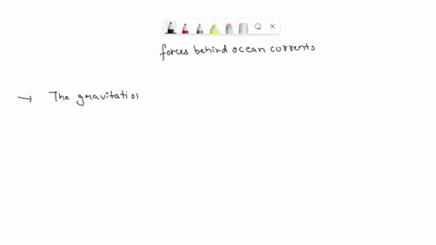 what-are-two-primary-forces-behind-ocean-currents-89678