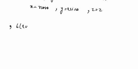 write-the-equations-in-cylindrical-coordinates-a-6x2-9x-6y2-z2-3-89964