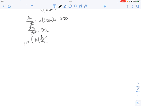 52-a-toboggan-is-traveling-down-along-a-curve-which-can-be-approximated-by-the-parabola-y-001x2-determine-the-magnitude-of-its-acceleration-when-it-reaches-point-a-where-its-speed-is-v-10m-s-29078