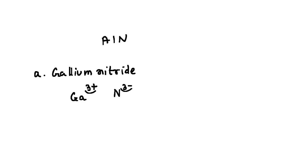 SOLVED Predict the chemical formula for each of the following binary