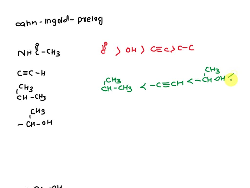SOLVED: Rank each set of substituents using the Cahn-Ingold-Prelog ...
