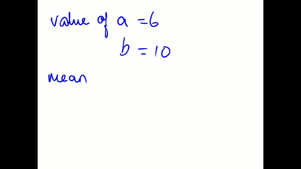 solved-a-uniform-distribution-is-defined-over-the-interval-from-6-to