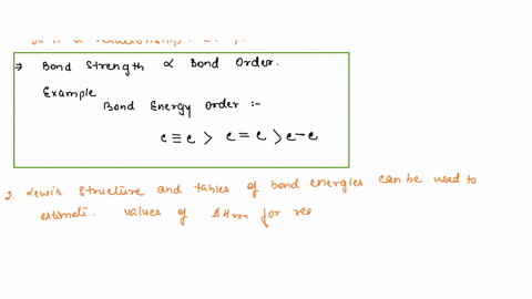 part-iv-bond-energy-and-bond-length-the-strength-of-covalent-bond-measured-the-bond-energy-there-tables-your-textbook-important-to-remember-that-these-values-average-bond-energies-represent-52439