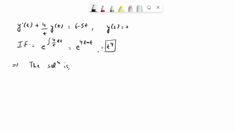 consider-the-general-first-order-linear-equation-y-t-atyt-ft-this-equation-can-be-solved-by-defining-the-integrating-factor-at-dt-pt-e-and-then-multiplying-both-sides-of-the-equation-by-p-th-45314