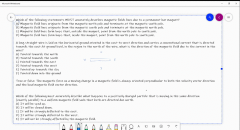 question-1-part-a-which-of-the-following-statements-most-accurately-describes-magnetic-fields-lines-due-to-a-permanent-bar-magnet-a-magnetic-field-lines-originate-from-the-magnetic-north-pol-58691