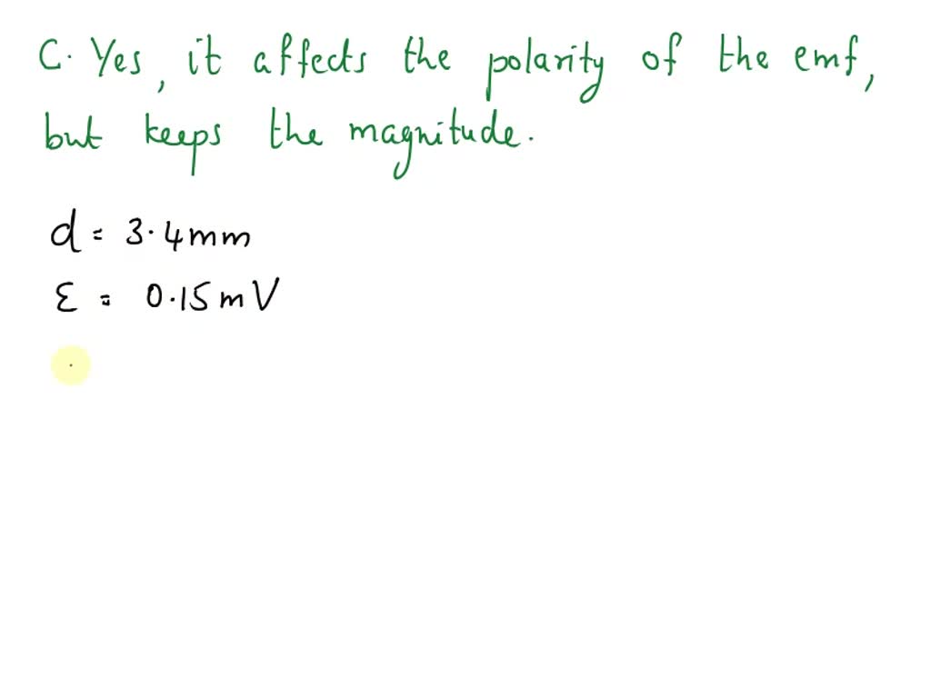 SOLVED The Hall effect can be used to measure blood flow rate because