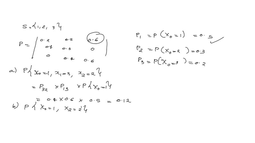 solved-problem-1-let-xn-be-a-markov-chain-in-the-state-space-1-2-3