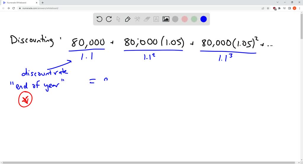 present value of future cash flows in perpetuity