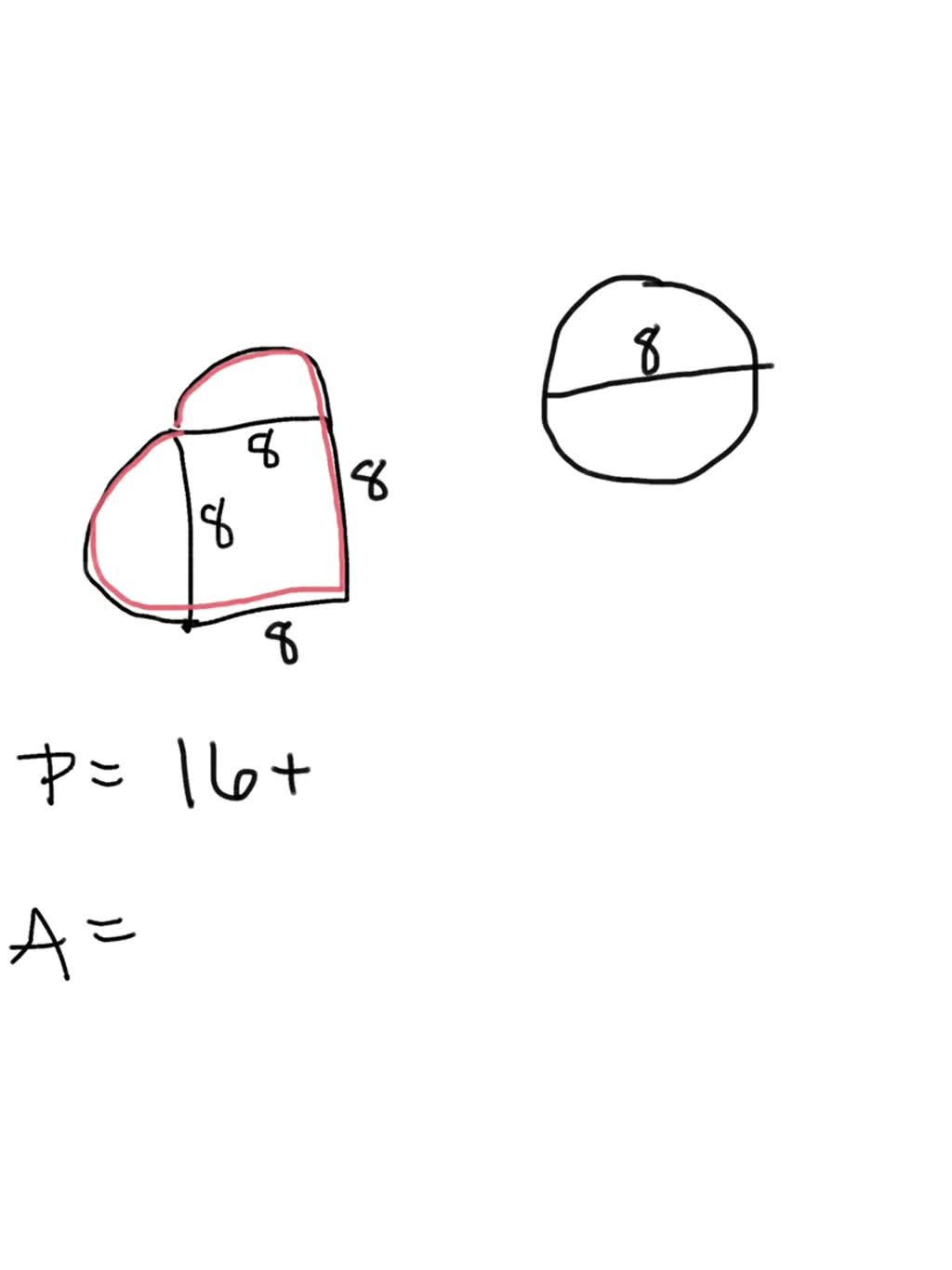 solved-determine-the-perimeter-and-area-of-the-shape-shown-below