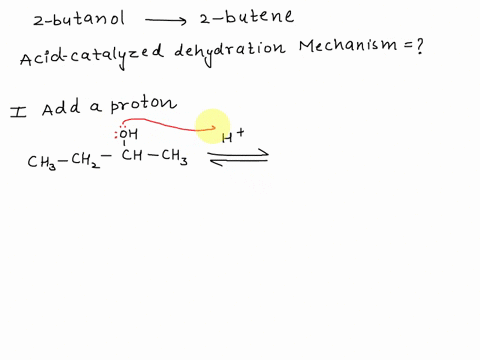 the-mechanism-of-the-acid-catalyzed-dehydration-of-an-alcohol-to-an-alkene-is-the-reverse-of-the-a-3-79985