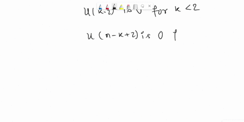 23-consider-an-input-xn-and-a-unit-impulse-response-hn-given-by-xn-un-2-hn-un-2-determine-and-plot-the-output-yn-xn-hn-79904