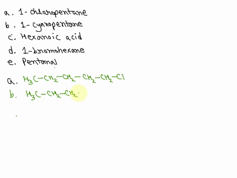 1-chloropentane-1-cyanopentane-hexanoic-acid-d-1-bromohexane-pentanal-00278