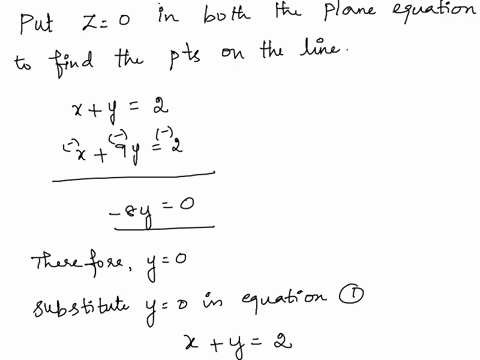consider-the-following-planes-x-y-z-2-x-9y-9z-2-a-find-parametric-equations-for-the-line-of-intersection-of-the-planes-use-the-parameter-t-b-find-the-angle-between-the-planes-round-your-answ-17663