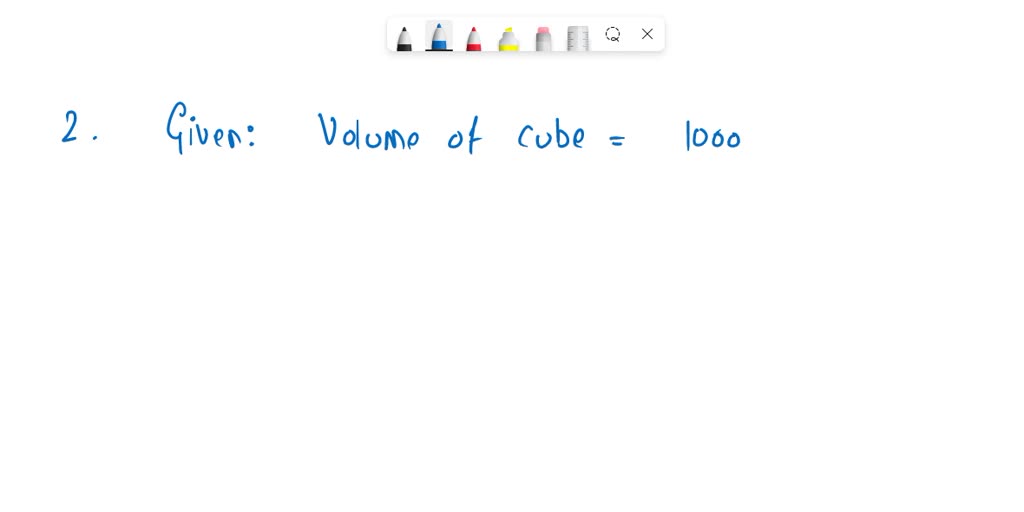 SOLVED: 1. The Measurement Of An Edge Of A Cube Is Found To Be 15 Cm ...