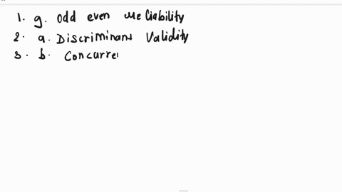 question-in-developing-the-national-certification-exam-for-counselors-the-test-developers-wanted-to-assure-adequate-validity-and-reliability-for-the-following-items-place-the-letter-that-rep-15007