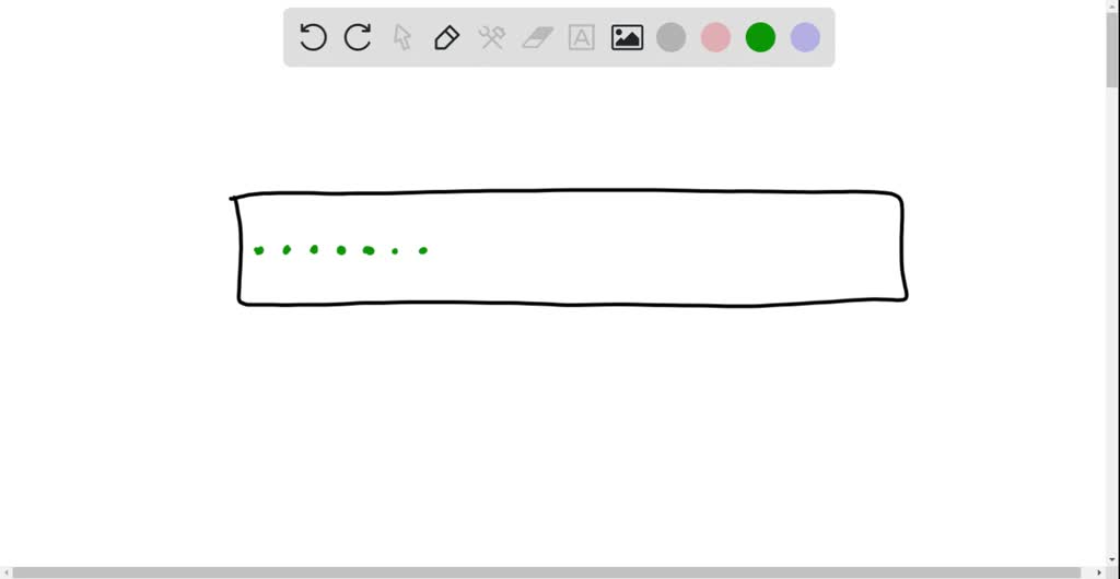 SOLVED Using a tickertape diagram, represent the motion of an object