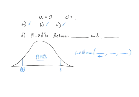 given-a-standardized-normal-distribution-with-a-mean-of-0-and-a-standard-deviation-of-1-complete-parts-a-through-d-below-a-if-the-probability-that-z-is-between-negative-159-and-188-is-0914-b-if-the-2