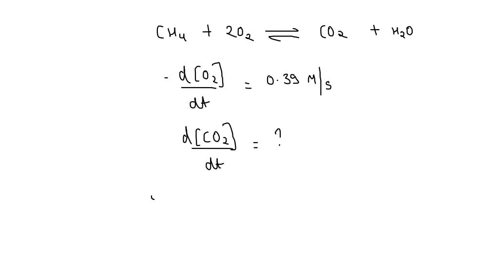 VIDEO solution: Consider the reaction CH4 + 2O2 –> CO2 + 2H2O If the ...