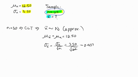 a-population-of-1500-students-spends-an-average-of-1250-a-day-on-dinner-the-standard-deviation-of-the-expenditure-is-35-a-simple-random-sample-of-64-students-is-taken-a-what-are-the-expected-66053