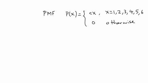 para-cada-uno-de-los-siguientes-incisos-encuentre-la-constante-c-de-modo-que-px-satisfaga-la-condicion-de-ser-una-funcion-masa-de-probabilidad-de-una-variable-aleatoria-x-ii-px-cx-x-1-2-3-4-5-6-cero-e