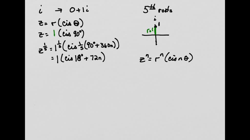 solved-find-all-of-the-fifth-roots-of-32i