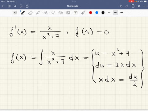 find-fx-if-f4-0-and-the-tangent-line-at-x-fx-has-slope-x-x2-7-77855