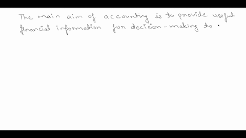 which-statement-best-describes-the-main-aim-of-accounting-select-one-a-to-ensure-that-the-summary-of-assets-balance-with-the-summary-of-liabilities-b-to-provide-useful-financial-information-20165