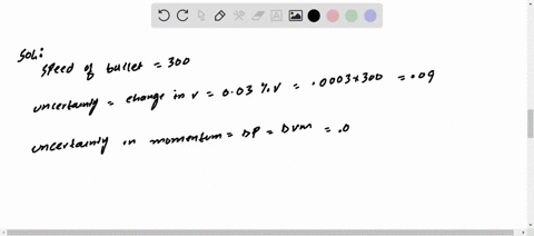 a-bullet-with-mass-10000-g-has-a-speed-of-30000-ms-the-speed-is-accurate-to-within-004-estimate-the-minimum-uncertainty-in-the-position-of-the-bullet-same-question-if-you-had-an-electron-wit-29305