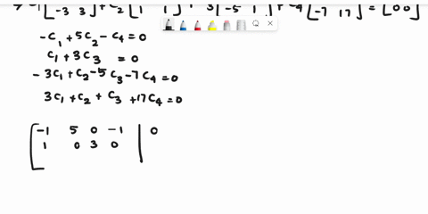 test-the-set-of-matrices-for-linear-independence-in-m22-if-it-is-linearly-dependent-express-one-of-the-matrices-as-linear-combination-of-the-others-a-3-b-5c-5-d-13-35812