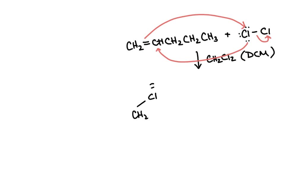 SOLVED: Draw a structural formula for the major organic product of the ...