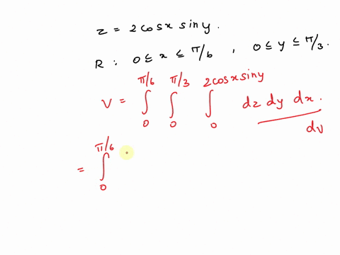 15133-find-the-volume-of-the-region-bounded-above-by-the-surface-z-2-cos-x-sin-y-and-below-by-the-rectangle-r-0xs-0sys-77217