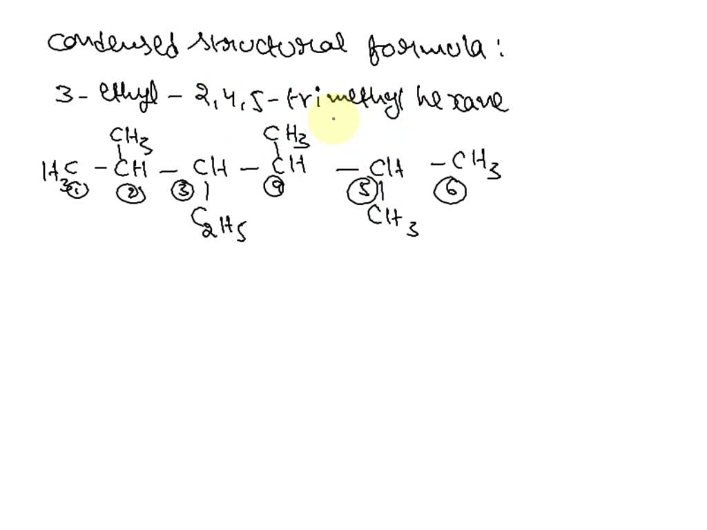 Solved Draw The Condensed Structural Formula For Each 2432