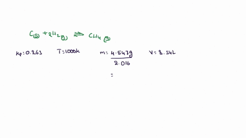 the-reaction-cs-2hg-ch4-g-has-kp-0263-at-1000-k-calculate-the-total-pressure-at-equilibrium-when-4547-g-of-hz-and-2267-g-of-cs-are-placed-in-a-834-l-flask-and-heated-t0-1000-k_-2238-atm-calc-06667