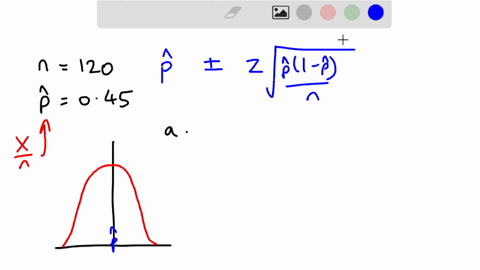 determine-the-margin-of-error-for-a-confidence-interval-to-estimate-the-population-proportion-for-the-following-confidence-levels-with-a-sample-proportion-equal-to-045-and-n120-a-90-b-95-c-9-50926