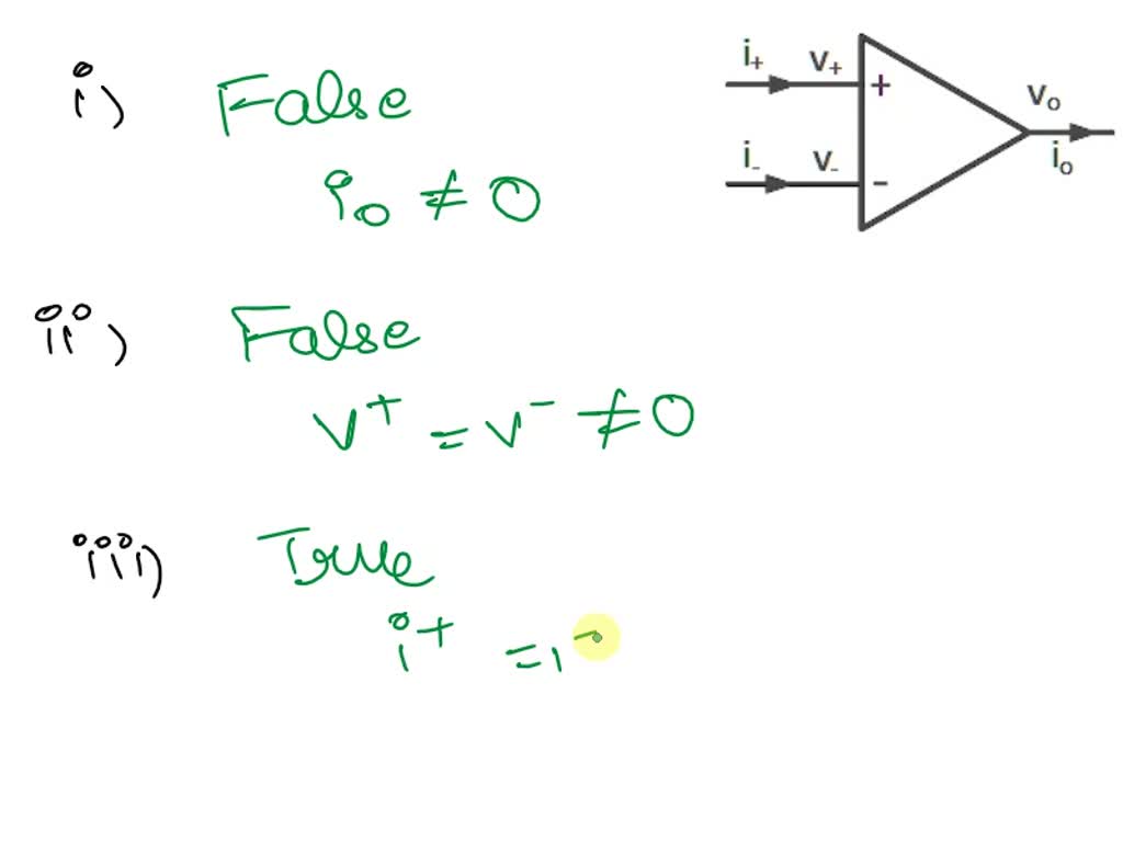 SOLVED Consider The Schematic Of An Op Amp Shown Below. Select All SOLVED Consider The Schematic Of An Op Amp Shown Below. Select All