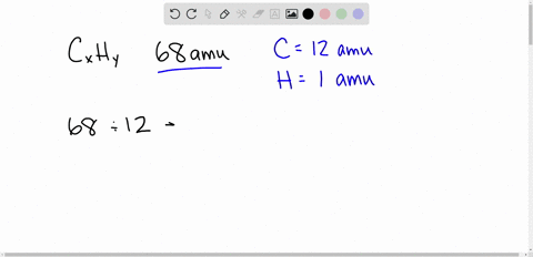 the-molecular-mass-of-a-hydrocarbon-compound-was-found-to-be-68-amu-what-is-a-possible-chemical-formula-for-the-hydrocarbon-41896