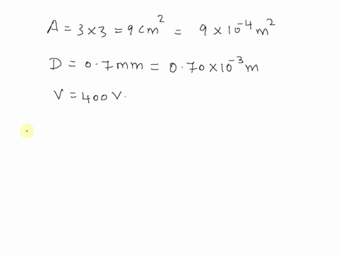 two-30-cm-c-m-30-cm-square-aluminum-electrodes-spaced-070-mm-apart-are-connected-to-a-400-v-battery-a-what-is-the-capacitance-express-your-answer-in-picofarads-b-what-is-the-charge-on-the-po-63143