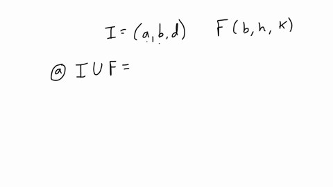 sets-i-and-h-are-defined-as-follows-iabd-f-bhk-answer-each-part-below-write-your-answer-in-roster-form-or-as-a-find-the-union-of-i-and-f-b-find-the-intersection-of-i-and-f