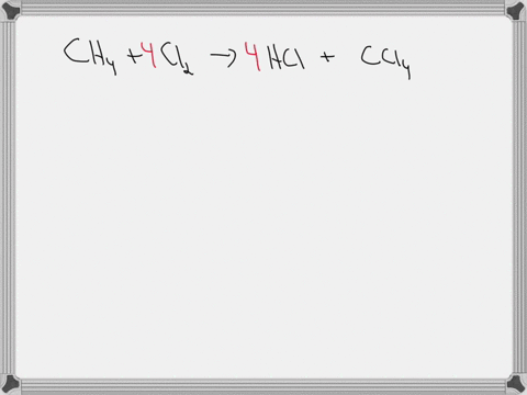 v-methane-gas-and-chlorine-gas-react-to-form-hydrogen-chloride-gas-and-carbon-tetrachloride-gas-what-volume-of-carbon-tetrachloride-would-be-produced-by-this-reaction-if-66-ml-of-chlorine-we-53508