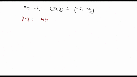 write-the-point-slope-form-of-the-lines-equation-satisfying-the-given-conditions-then-use-the-point-slope-form-of-the-equation-to-write-the-slope-intercept-form-of-the-equation-2-passing-thr-71754
