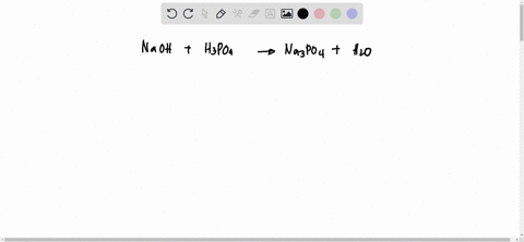 how-many-moles-of-sodium-phosphate-can-be-made-from-0240-mols-of-sodium-hydroxide-by-the-following-unbalanced-equation-naoh-h3po4-na3po4-h2o-41322