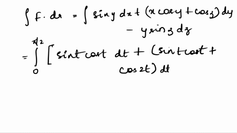 find-a-function-f-such-that-f-f-and-b-use-part-a-to-evaluate-f-dr-along-the-given-curve-c-fxyz-sin-yi-x-cos-y-cos-zj-y-sin-zk-c-rt-sin-ti-tj-2tk-0-t-2-15695