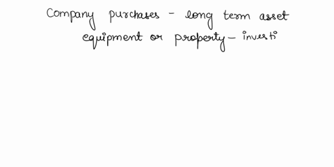 the-purchase-of-a-long-term-asset-is-classified-in-the-statement-of-cash-flows-as-an-a-operating-activity-b-investing-activity-c-financing-activity-d-noncash-activity-20056